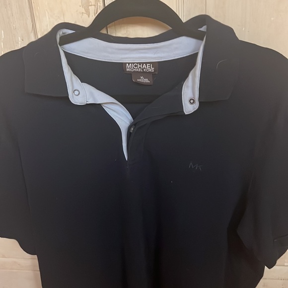 Michael KORS XL Navy Blue Polo - Picture 3 of 3
